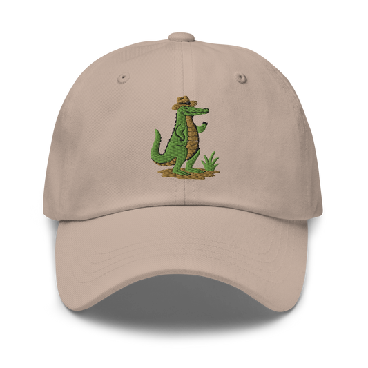 Howdy Partner Gator Embroidered Hat